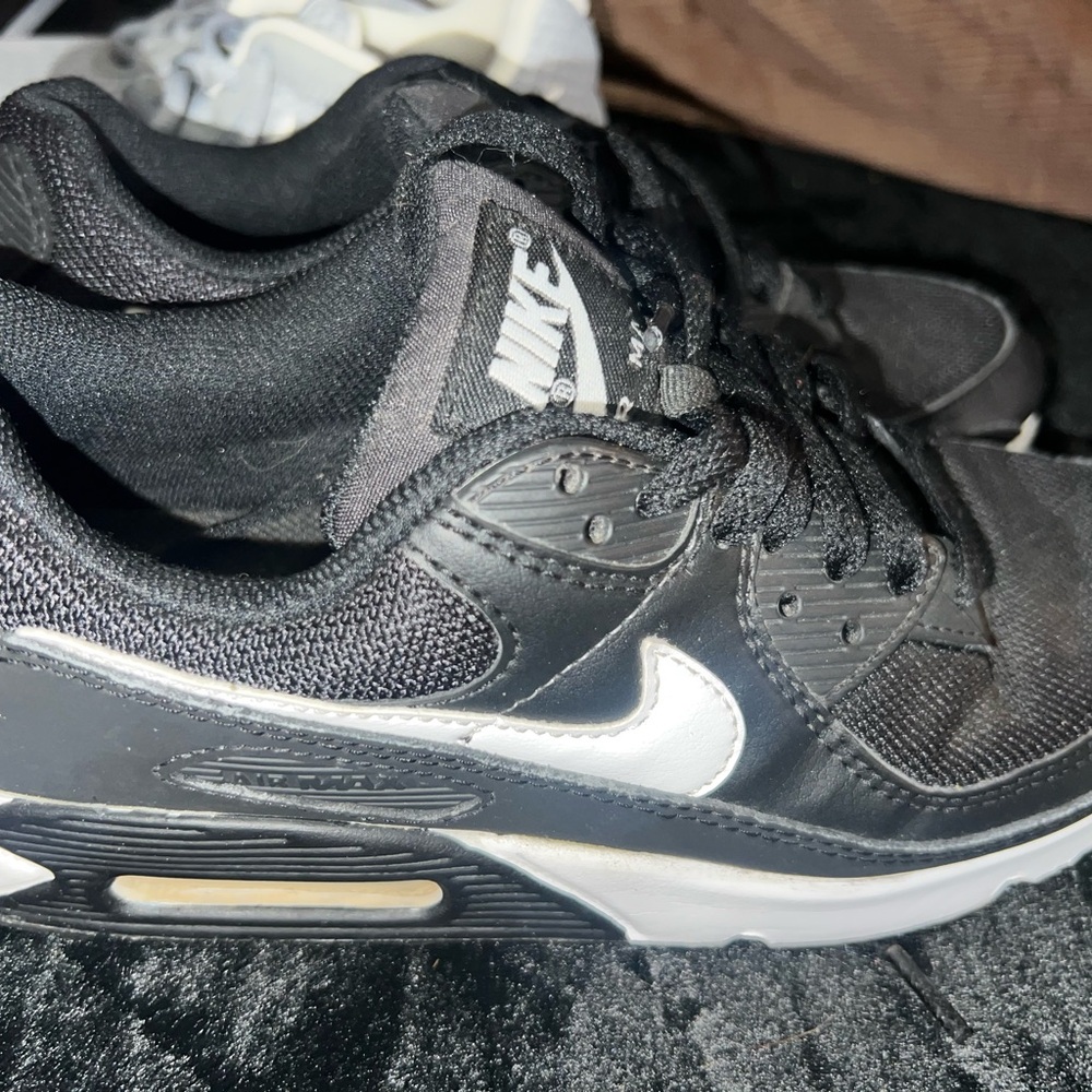 Nike Gray and White Athletic Shoes